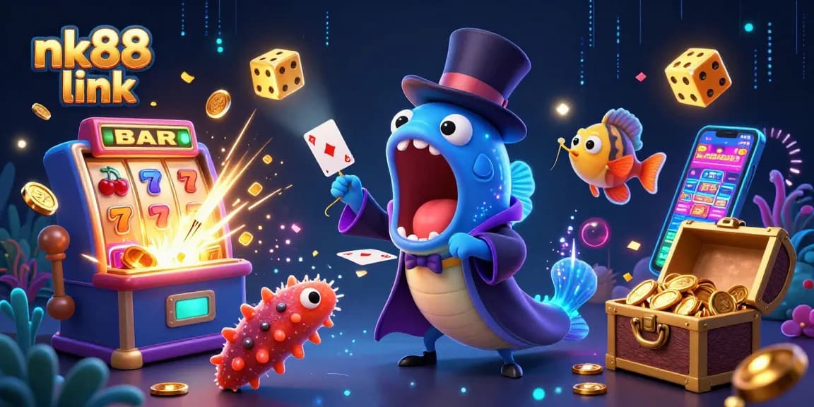 Engage with exciting games at nk88 link, featuring colorful slot machines and vibrant casino activities.