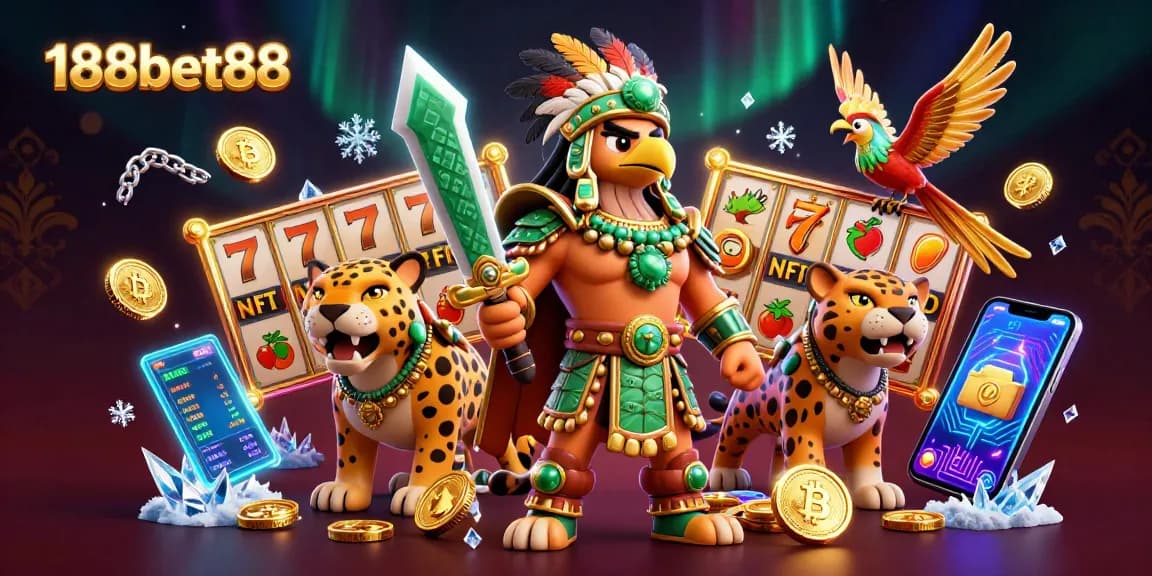 Engage in exciting slots at 188bet88 with Aztec warriors and rich casino elements.