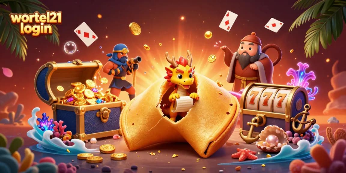 Engage with wortel21 login in this vibrant casino scene featuring dynamic gambling elements and characters.