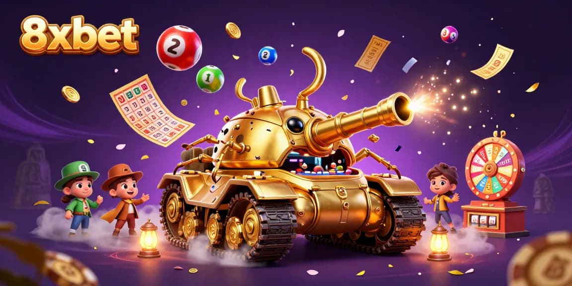 Experience thrilling wins at 8xbet with a dynamic casino scene showcasing vibrant elements.