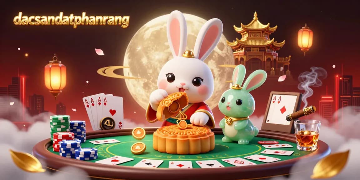 Engage in thrilling gameplay at dacsandatphanrang with vibrant casino elements and a festive atmosphere.