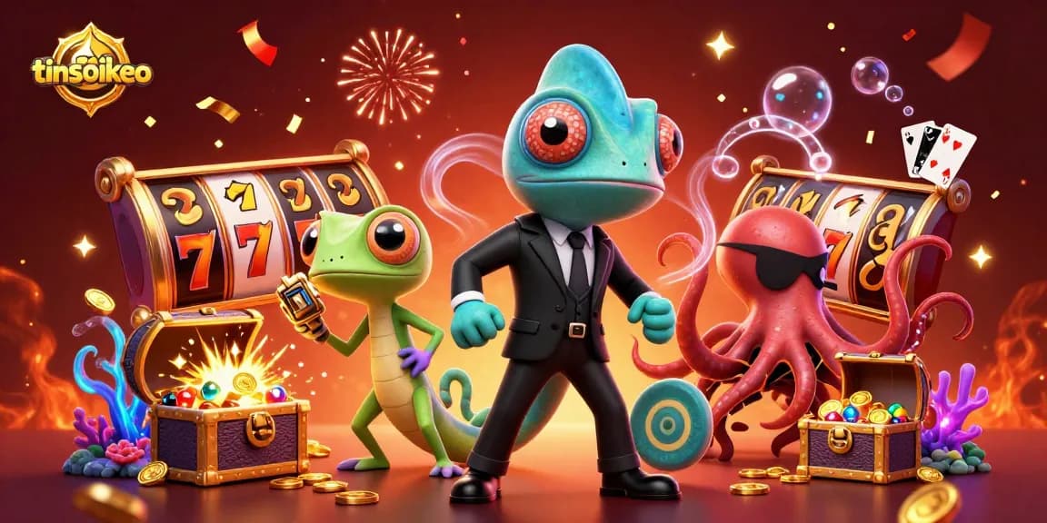 Experience thrilling casino adventures with tinsoikeo through colorful slot games and vibrant characters.