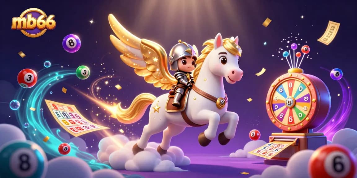 Win exciting prizes with mb66 in this dynamic casino-themed illustration!