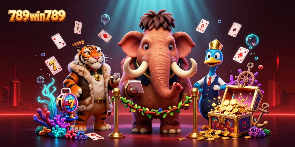 Join the fun at 789win789 with VIP experiences and dazzling details in a vibrant casino scene.
