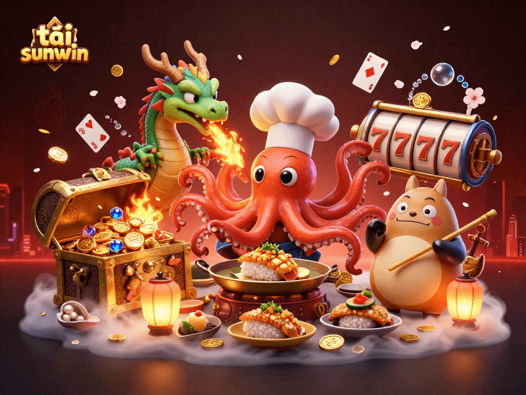 Engage in thrilling gameplay and download tải sunwin for an exciting casino experience with vibrant characters.
