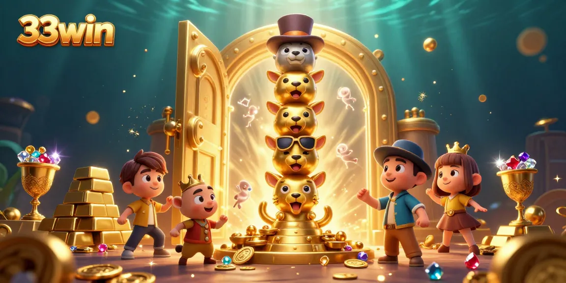 Experience thrilling wins with 33win's golden casino adventure, filled with treasures and excitement.
