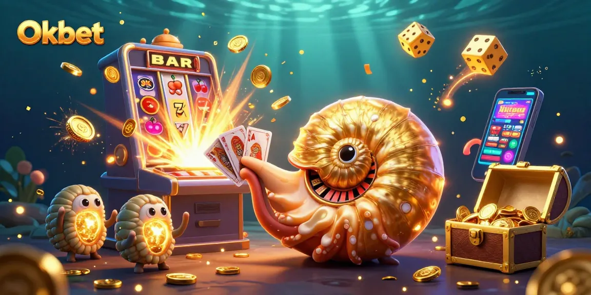 Experience the excitement of Oxbet with a vibrant 3D cartoon scene showcasing casino games and jackpots.