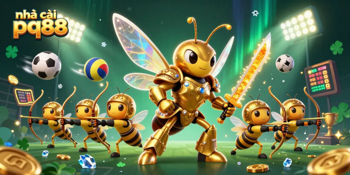 Engage in thrilling betting experiences with nhà cái pq88, featuring 3D characters in an action-packed casino atmosphere.