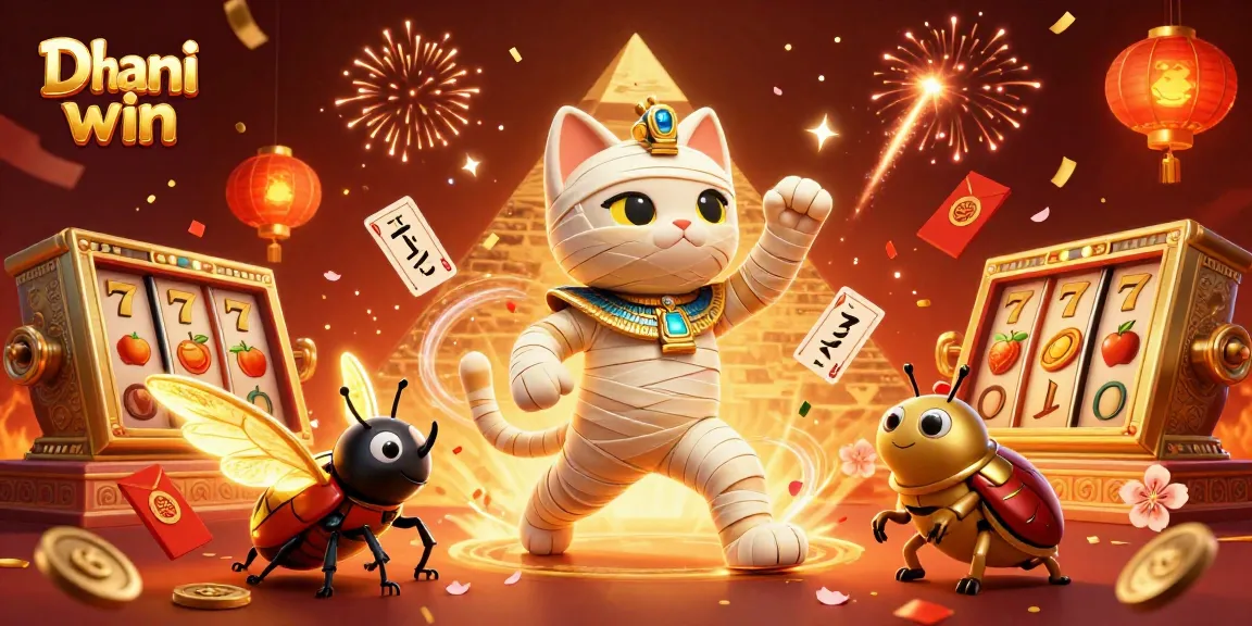 Engage in thrilling gameplay on Dhani win with exciting slot adventures in a captivating pyramid casino.