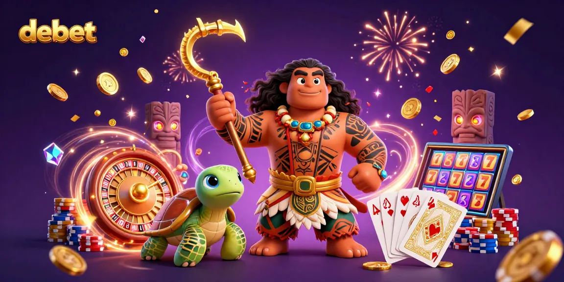 Experience engaging gameplay at debet with vibrant casino elements and thrilling characters.