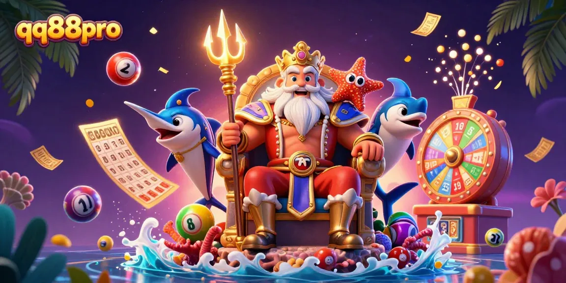 Experience the engaging world of qq88pro with Neptune, games, and vibrant lottery elements